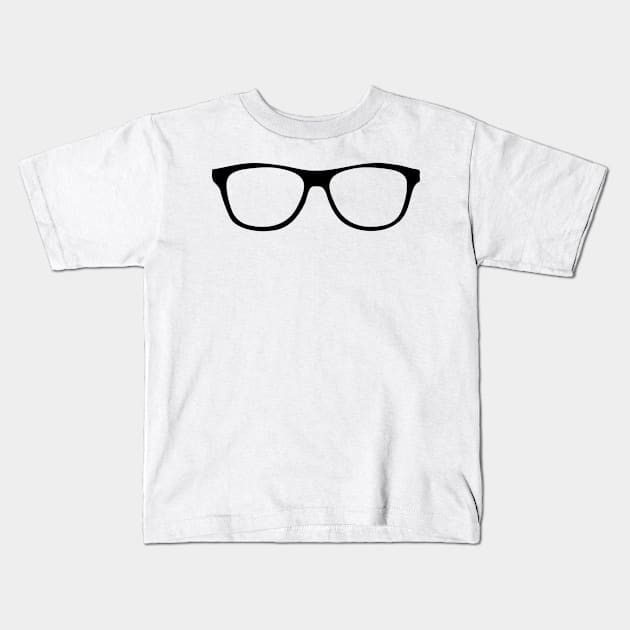 Glasses Kids T-Shirt by luckylucy